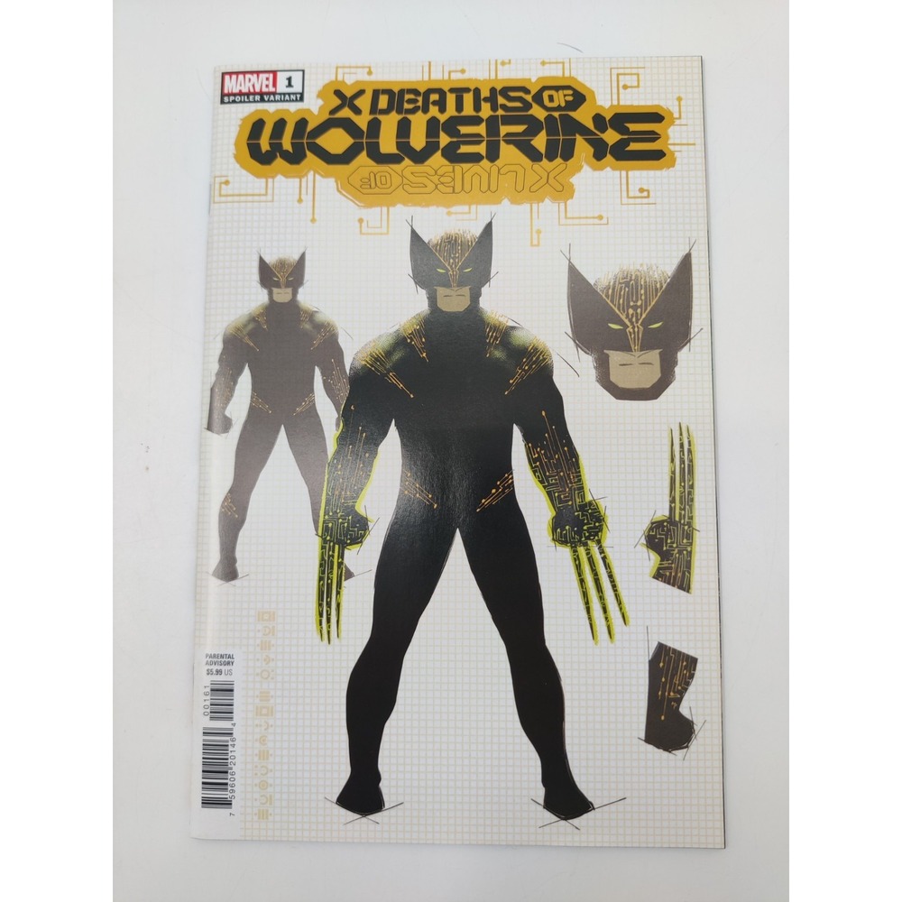 X Deaths of Wolverine #1 - Mar 2022 - #1F Spoiler Variant Cover Kubert